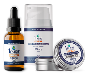 1PURE CBD Sports Lineup