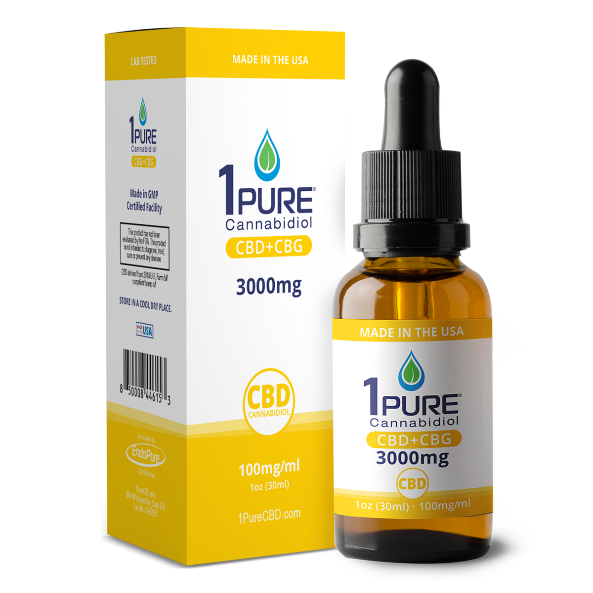 割引 CBG + CBD – CBD 1PURE リラクゼーショングッズ