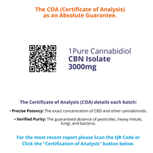 Load image into Gallery viewer, 1PURE CBN ISOLATED CANNABINOL

