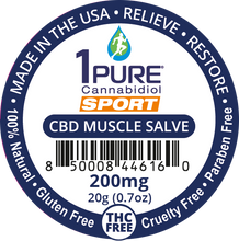Load image into Gallery viewer, SPORT CBD MUSCLE SALVE
