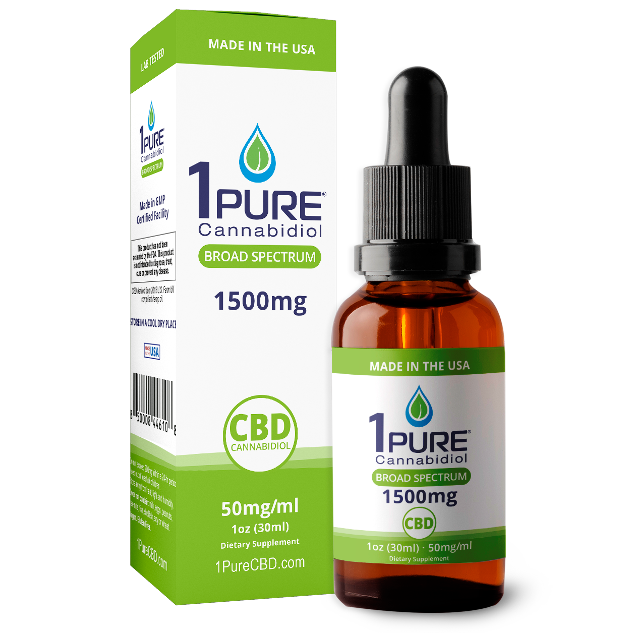 BROAD SPECTRUM – 1PURE CBD